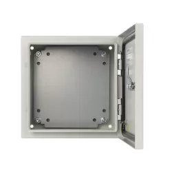 CARCASA METALICA CU PLACA MONTAJ, IP66, 250X250X15