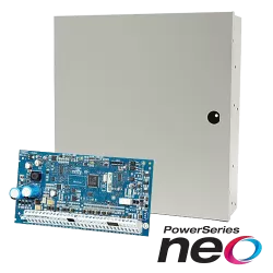 Centrala SERIA DSC POWER NEO 8 zone extensibila la 128 zone, 8 partitii - DSC HS2128NKE