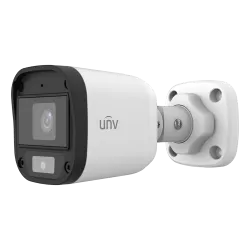 ColorHunter - Camera AnalogHD 2MP, lentila 2.8mm, WL 20m, TVI/AHD/CVI/CVBS, Mic., IP67 - UNV UAC-B112-AF28-W