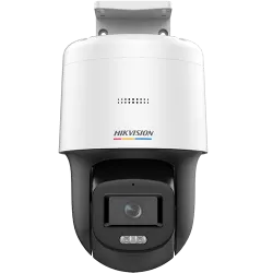 ColorVu - Camera miniPT, IP, 2MP, lentila 2.8mm, WL 30m, Audio, PoE, IP66 - HIKVISION DS-2DE2C200SCG-E(F0) - imagine 1