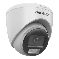ColorVu, Dual Light -Camera analog 3K, lentila 2.8mm, IR 40m, WL 40m, TVI/AHD/CVI/CVBS, Mic., IP67 - HIKVISION DS-2CE72KF0T-LFS-2.8mm
