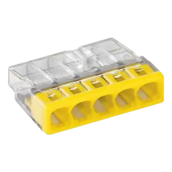  Conector compact de imbinare, 5 fire, max. 2.5 mmÂ² (100 buc.) - WAGO 2273-205