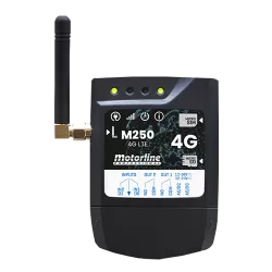 Controller GSM 4G, Bluetooth, 2 relee, card SIM inclus MOTORLINE GSM-M250 - imagine 1