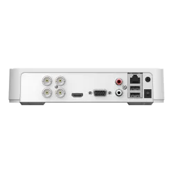 Deep Learning - DVR 4 ch. video 2MP lite + 1 ch. IP max. 2MP, AUDIO 'over coaxial', 1U - HIKVISION DS-7104HGHI-M1-T - imagine 2