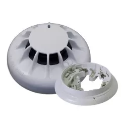 DETECTOR DE FUM SI TEMPERATURA + SOCLU