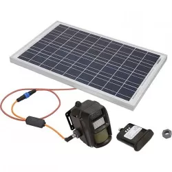Detector Defendec Services OU 72010 Detector solar de coridor, 13 grade (include panou solar, accesorii, baterie solara)