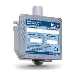 Detector gaz INIM ING700S-LE Gaz metan (Semiconductor), Pre-alarma 15% LEL. Alarma 30% LEL, interfata pentru bucla analogica, protocol ENEA, IP55