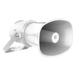 Difuzor IP cu palnie 7W, Mic., 4GB EMMC, PoE, iesire 12VDC 25mA, Alarma, IP67 - HIKVISION DS-QAZ1307G1T-E