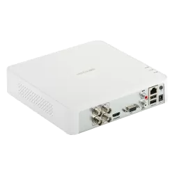 DVR 4 canale video 5MP, 4ch. AUDIO HDTVI over coaxial - HIKVISION DS-7104HUHI-K1(S)