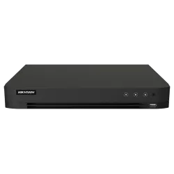 DVR AcuSense 16 ch., 5MP + 8 ch. IP 6MP, Alarma I/O, VCA - HIKVISION iDS-7216HQHI-M1-XT(16A+4/1ALM)