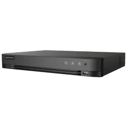 DVR AcuSense 8 ch. video 8MP, Analiza video, AUDIO 'over coaxial', Alarma in-out - HIKVISION iDS-7208HUHI-M1-SA