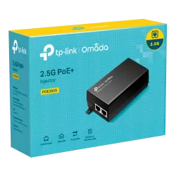 Injector PoE+, 2 x RJ45 2.5G, 30W - TP-Link Omada POE260S - imagine 3