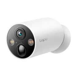 Kit 4 x Camera IP Smart Wi-Fi, 4MP, Baterie reincarcabila, Audio bidirectional, Alarma - TP-Link Tapo TapoC425(4-pack) - imagine 1