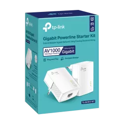 Kit Powerline AV1000, 1 x RJ45 Gigabit - TP-Link TL-PA7017KIT - imagine 2