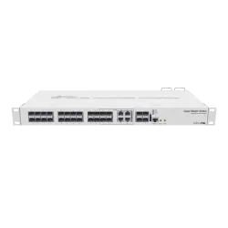 Management Switch 20 x SFP, 4 x SFP+, 4 x Combo (Gigabit sau SFP) - Mikrotik CRS328-4C-20S-4S+RM