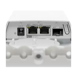 MediaConverter Fibra - Cupru, 2 porturi Gigabit, PoE-IN, SFP 2.5G, IP55 - MikroTik FTC21 - imagine 1