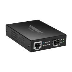 Mediaconvertor 10G SFP+ fibra optica - TRENDnet TFC-10GSFP - imagine 1