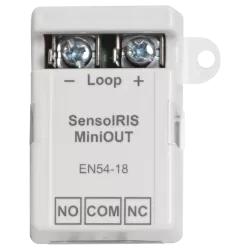 Modul compact cu o iesire de releu fara monitorizare, 24 V CA, EN54-18 - TELETEK SensoIRIS-MiniOUT - imagine 1