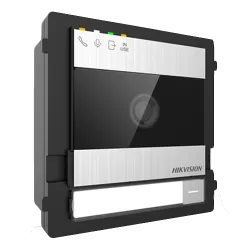 Modul Master conectare 2 fire, camera 2MP, IR, DIP switch, Otel Inoxidabil - HIKVISION DS-KD7003EY-IME2-SS - imagine 1