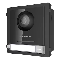 Modul Master conectare 2 fire, camera video 2MP fisheye si un buton apel  - HIKVISION DS-KD8003-IME2 - imagine 1