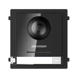 Modul Master pentru Interfonie modulara echipat cu camera video 2MP fisheye si un buton apel  - HIKVISION DS-KD8003-IME1 - imagine 1