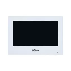 Monitor videointerfon Dahua VTH2621GW-WP IP touch screen 7'', Wi-Fi, PoE, SIP, alb