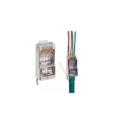 MUFA EZ FTP CAT5E RJ45 PENTRU CABLU ECRANAT 1.0MM