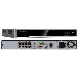 NVR 4K, 8 canale 12MP + 8 porturi PoE - HIKVISION DS-7608NI-I2-8P - imagine 1