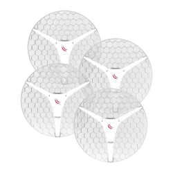 Pachet 4 bucati - LHG XL 5 ac antena 27dBi 5GHz, 802.11ac, 1 x Gigabit, PoE - MikroTik RBLHGG-5acD-XL(4 buc)