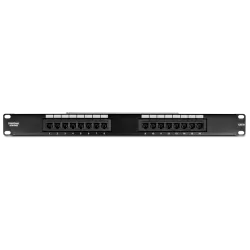 Patch Panel 16 porturi RJ45 UTP, Cat6 - TRENDnet TC-P16C6