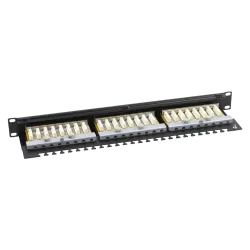 Patch Panel 1U, FTP cat5e, 24 porturi RJ45 - ASYTECH Networking ASY-PP-FTP5E-24 - imagine 2