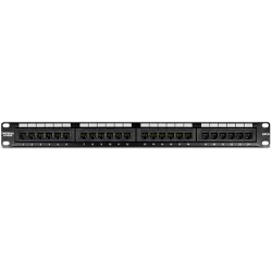 Patch Panel 24 porturi RJ45 UTP, Cat6 - TRENDnet TC-P24C6