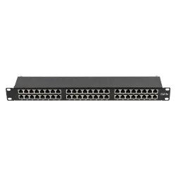 Patch Panel 2U, FTP cat5e, 48 porturi RJ45 - ASYTECH Networking ASY-PP-FTP5E-48 - imagine 1