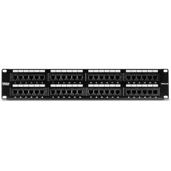 Patch Panel 48 porturi RJ45 UTP 19', Cat5/5e - TRENDnet TC-P48C5E