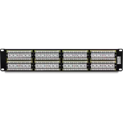 Patch Panel 48 porturi RJ45 UTP, Cat6 - TRENDnet TC-P48C6 - imagine 1
