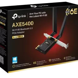 Placa de retea TP-Link Archer TXE72E Tri-Band Wi-Fi 6E Bluetooth 5.3 - TP-LINK ArcherTXE72E - imagine 1