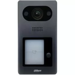Post exterior videointerfon Dahua VTO3211D-P, Camera HD 2MP, Cititor, 1 buton acces, IP65, IK08