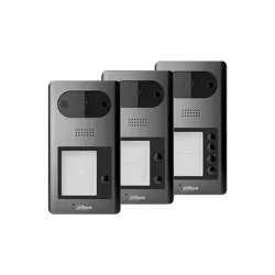 Post exterior videointerfon Dahua VTO3211D-P2-S1, Camera 2MP, Cititor, 2 butoane acces, IP65, IK08