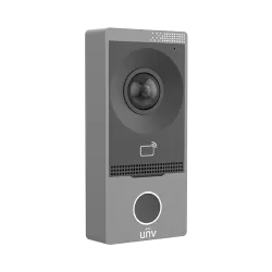 Post exterior videointerfon TCP/IP, IR, Wi-Fi - UNV OEU-201B-HMK-W - imagine 1