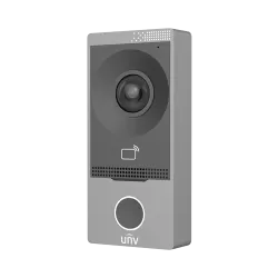 Post exterior videointerfon TCP/IP, IR, Wi-Fi - UNV OEU-201B-HMK-W - imagine 2