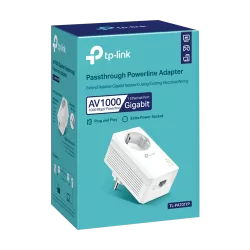 Powerline AV1000, Passthrough, 1 x RJ45 Gigabit - TP-Link TL-PA7017P - imagine 1