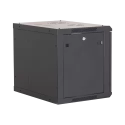 Rack perete 12U 19' 600x600, capacitate incarcare 80 Kg, negru - ASYTECH Networking ASY-12U-6060W - imagine 2
