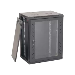 Rack perete 18U 19' 600x600, capacitate incarcare 80 Kg, negru - ASYTECH Networking ASY-18U-6060W - imagine 2