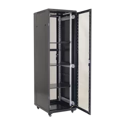 Rack podea 47U 19' 600x800, capacitate incarcare 800 Kg, negru - ASYTECH Networking ASY-47U-6080S - imagine 2