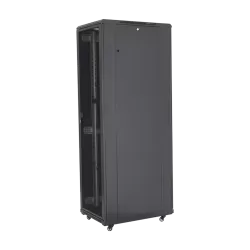 Rack podea 47U 19' 600x800, capacitate incarcare 800 Kg, negru - ASYTECH Networking ASY-47U-6080S - imagine 3