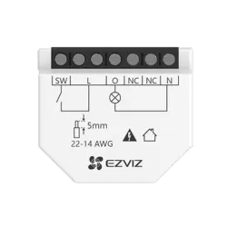 Releu inteligent Wi-Fi pentru aplicatii Smart Home EZVIZ, 1 canal 250Vc.a. max. 16A CS-T35-R100-W - imagine 1