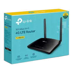 Router 4G LTE TP-LINK TL-MR6400 wireless N 300 Mbps TL-MR6400 - imagine 3