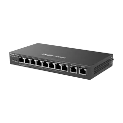 Router 8 x RJ45 1G PoE, 2 x RJ45 1G, Buget PoE 110W, Multi-WAN, Cloud Management - Ruijie RG-EG210G-P-V3 - imagine 1
