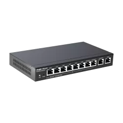 Router 8 x RJ45 1G PoE, 2 x RJ45 1G, Buget PoE 110W, Multi-WAN, Cloud Management - Ruijie RG-EG310GH-P-E - imagine 1