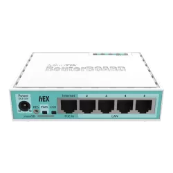Router hEX, 5 x Gigabit, RouterOS L4 - Mikrotik RB750Gr3 - imagine 1